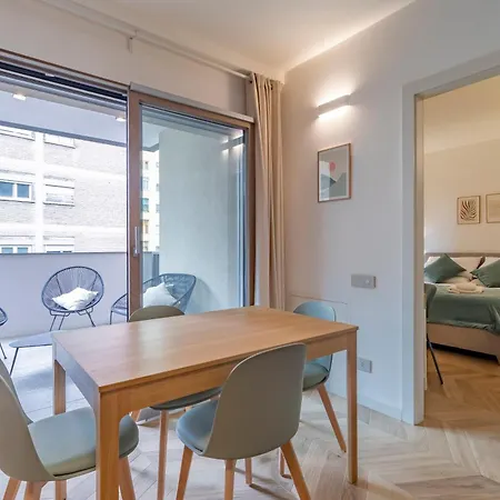 Aurealiving - Sage Luxury With Air Conditioning, Fast Wifi And Free Gym Apartment Rome