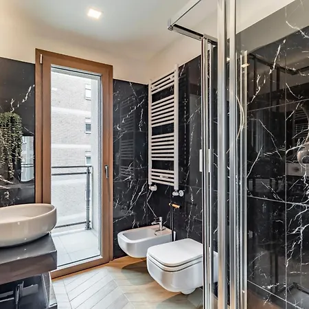 Aurealiving - Sage Luxury With Air Conditioning, Fast Wifi And Free Gym Apartment Rome